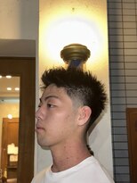 エルエー バーバーショップ 草津店(L.A BARBERSHOP)&nbsp;テーパーフェード×ラフショート