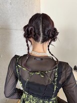ナループロア ルームー(Nalu pu loa ROOMOO) ツインヘアアレンジ