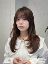 ビューレイギンザ(VIEW LEI GINZA) レイヤーカット/透明感カラー/ベージュカラー