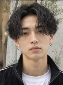 男性の色気が出るパーマヘア