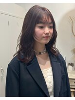 ロッカヘアエジェ(ROCCA hair eje.) ワンカール韓国レイヤーミディ
