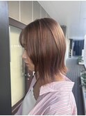 くびれ巻きも似合うボブスタイル