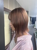 シオ ヘアー デザイン(Sio. hair design) くびれ巻きも似合うボブスタイル