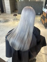 リンドヘアー アンド アイラッシュ(LINDO)&nbsp;ホワイトシルバーカラー
