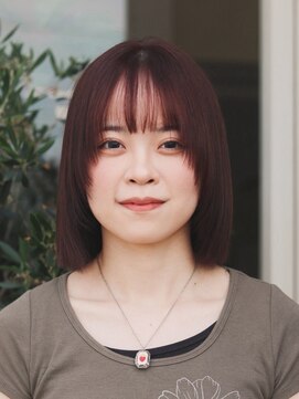 バルス(BLS) 【藤枝】チェリーブラウン切りっぱなしボブ