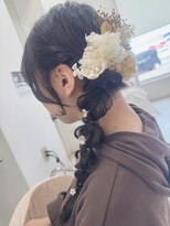 ヘアポジション 大曲北店 HAIR Position&nbsp;サイド編みおろし☆