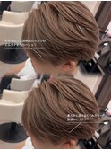 <飯塚>ミルクティーブロンド/ダークグレー/ワンホンレイヤー