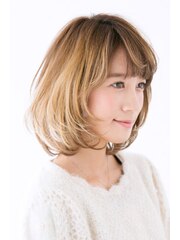 スウィートボブ～ゆるふわワンカールでモテヘアに