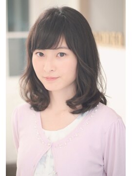 キタドコ パーソナルヘアスタイリストグループ 東大店(kitadoko) ☆伸ばしかけのミディアムにかける大人ふんわりウェーブ☆