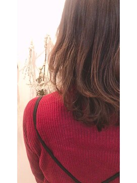 ヘアーアンドスパ アン コントゥール(hair&spa an contour) 柔らかパーマヘア