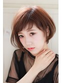 柔らかショートボブ