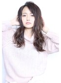 厚めバング☆アンニュイカールウェービーロング