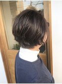 丸みショート