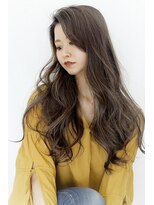 ヘアーメイクオズ(hair make O/S)&nbsp;担当照井 ハイライト×グレージュ