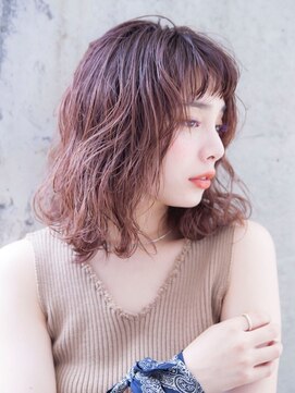 ケイト(kate) 【kate 大宮】ラフウェーブ×ラベンダーベージュ