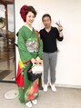 髪匠 雅 ミヤビ(MIYABI) 菜月ちゃんとの記念撮影
