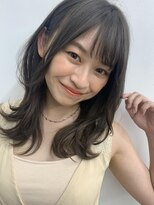 ネオリーブ クーロ(Neolive curro)&nbsp;セミロングレイヤー耳掛けサイドバング小顔前髪