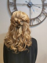 ヘアセットサロン ミント(Hair set salon MINT)&nbsp;ルーズハーフアップ
