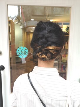 ヘアーアンドスパ コーラルルーム(Hair&spa CORAL room) 見せる？隠す？？