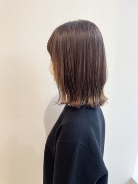 ネオリーブギンザ 銀座店(Neolive GINZA) ぱっつんボブでナチュラルスタイル