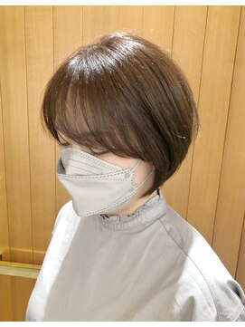 シャメル(Chamel) 顔周りがポイント！つながりのある丸みショート☆20代30代40代