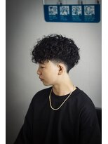 プロショップウェーブ(PRO SHOP WAVE)&nbsp;前下がりカーリーパーマ