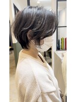 ザ キャンバス ミヤザキツネヒサ(THE CANVAS 宮崎恒久) 大人ショート20代30代40代_小顔_ショート ハイトーン basi