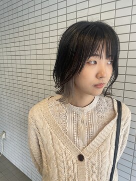 ヘアアンドスペース ベロン(hair&space velon) 外ハネボブ