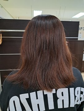 ブレス ザモール郡山店 N.カラー明るい白髪染め