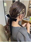 ヘアセット あみおろし