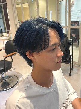 ダブル(W) メンズカラー/ダークブルー