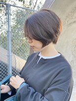 プライベートサロン キッテ(private salon kitte.)&nbsp;バング長めなグラボブショート