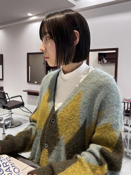 ルックアット(Look at) 【Look at】20代30代40代 グレージュアッシュミントアッシュボブ