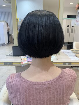 アッシュ 仙川店(Ash) 40代/50代/60代　王道　グラデーションボブ　ボリュームUP
