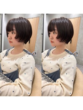 ロンドプロフィール 浦和(Lond profil) 中川　前髪カット顔まわり似合わせ外ハネくびれレイヤーミディ