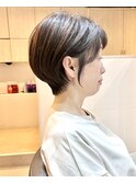 似合わせカット 丸みくびれショート