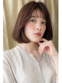 ミルクティーアッシュワンカールAラインボブY北浦和20代30代40代