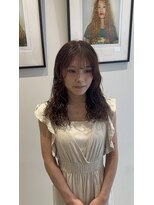 シアン 矢場町店(CYAN.)&nbsp;ムースとオイルで作るウェーブヘア。