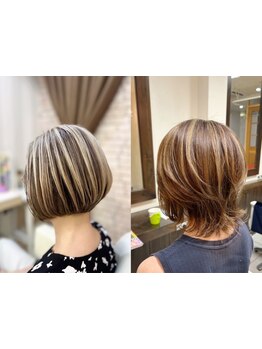 色持ちよく発色のキレイな白髪染め/白髪ぼかし◎こだわりの薬剤でダメージレスにカラーを楽しむ[高田馬場]