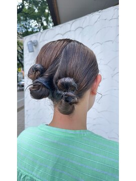 エミュ 中央駅店(eMu) お呼ばれhair set