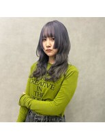 プシュケ(PSYCHE)&nbsp;20代姫カット大人可愛いラベンダーミルクティーグラデーション