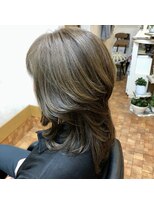 ヘアーサロンマジックHAIR SARON Magic&nbsp;レイヤーカット+マットブラウン
