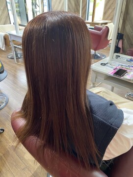 ルネッサンスヘアー ラファエロ(RAFFAELLO) 艶々グレーカラー　モーヴピンク　艶カラー　艶髪　酸熱トリ