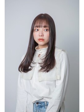 ルフュージュ バイ プロデュース 相模大野店(Refuge by Produce) レイヤーカット/ショコラブラウン/ストレートロング