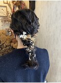お呼ばれヘアセット