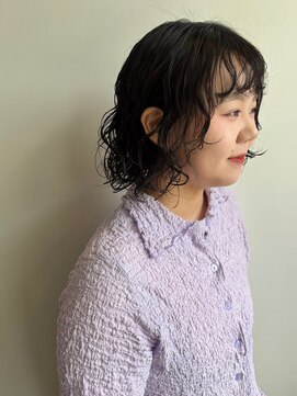 ブローチ(broche) ボブパーマ