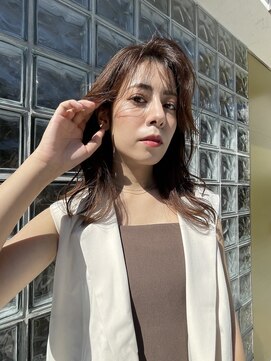 ノーレン 代々木上原(NOREN) 動きのあるレイヤースタイル