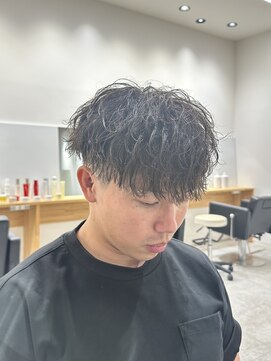 ルーストデラックス 京都河原町三条(ROOST dx) ツイスパ風マッシュ