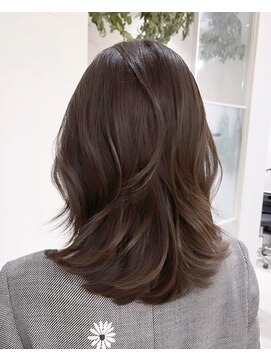 ムード(MOOD,) 暗めカラー/グランマッシュ[レイヤーカット/髪質改善/銀座]