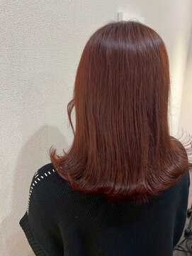 美容室 フォーリア Foglia チェリーレッド